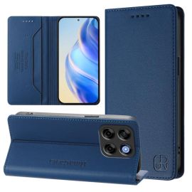 Husă tip carte RINA pentru ZTE V70 Vita bleumarin