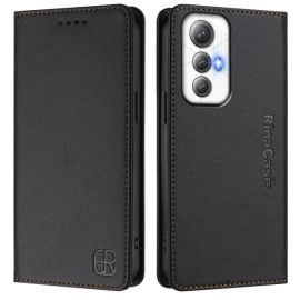 RINA Husă rabatabilă pentru Cubot Max 5 neagră