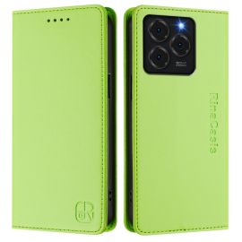 RINA Husă rabatabilă pentru Ulefone Note 20 Pro verde deschis