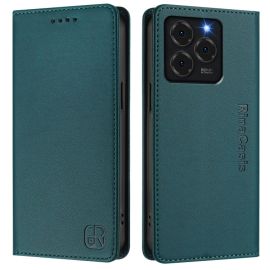 RINA Husă rabatabilă pentru Ulefone Note 20 Pro verde închis