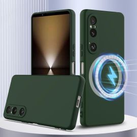 RUBBER MAGSAFE Husă din silicon pentru Sony Xperia 1 VI DARK GREEN