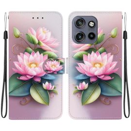 ART Husă portofel pentru Motorola Edge 50 Neo / ThinkPhone 25 LOTUS