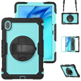 Husă robustă SOLID 360 pentru Huawei MatePad SE 11 2024, albastru deschis
