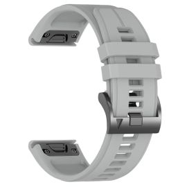 SILICONE QuickFit bandă de schimb pentru Garmin - lățime 22mm gri deschis