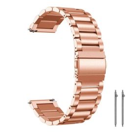 Curea metalică metalică universală CLASSIC pentru ceasuri cu lățime de 22mm ROSE GOLD