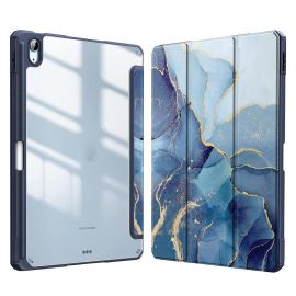 Husă ART MARBLE FOLIO pentru Samsung Galaxy Tab S6 Lite 2024 / S6 Lite 2022 / S6 Lite BLUE