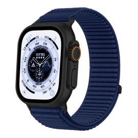 xDfind NYLON Curea de schimb pentru Apple Watch 38 / 40 / 41 / Apple Watch 10 / 11 42mm bleumarin