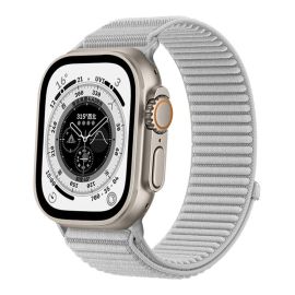 xDfind NYLON Curea de schimb pentru Apple Watch 38 / 40 / 41 / Apple Watch 10 / 11 42mm gri
