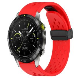AIRY Curea din silicon pentru Garmin Epix Pro Gen 2 47mm roșu