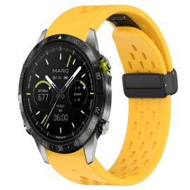 AIRY Curea din silicon pentru Garmin Epix Pro Gen 2 47mm galben