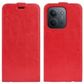 Husă tip carte pentru Xiaomi Redmi 15C / Redmi 15C 5G roșu