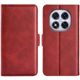 SIDE Husă portofel pentru Xiaomi Redmi Note 14 Pro 5G roșu