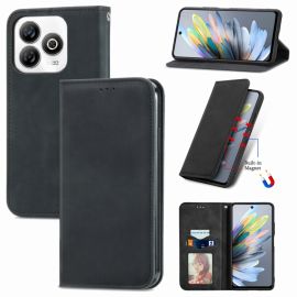 MAGNETIC Rabatabil husă pentru ZTE Blade A75 negru