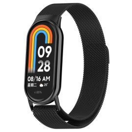 MILANESE Curea metalică pentru Xiaomi Smart Band 10 / 9 / 8 neagră