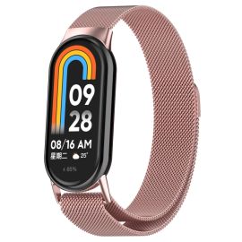 MILANESE Curea metalică pentru Xiaomi Smart Band 10 / 9 / 8 roz