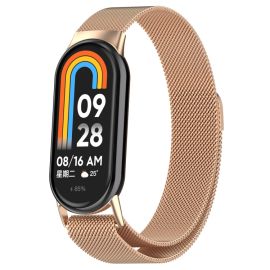 MILANESE Curea metalică pentru Xiaomi Smart Band 10 / 9 / 8 rose gold