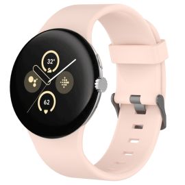SILICONE Curea înlocuibilă pentru Google Pixel Watch 4 45mm / Pixel Watch 3 45mm roz deschis
