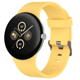 SILICONE Curea înlocuibilă pentru Google Pixel Watch 4 45mm / Pixel Watch 3 45mm galben