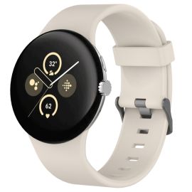 SILICONE Curea înlocuibilă pentru Google Pixel Watch 4 45mm / Pixel Watch 3 45mm bej