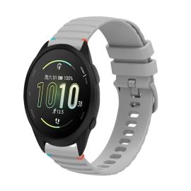 WAVY Curea din silicon pentru Garmin Forerunner 165 Music gri
