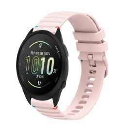 WAVY Curea din silicon pentru Garmin Forerunner 165 Music roz deschis