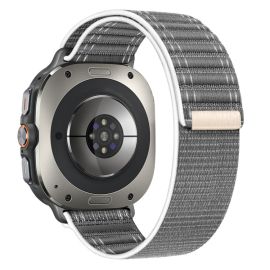 NYLON Curea înlocuibilă pentru Samsung Galaxy Watch Ultra / Watch Ultra 2025 gri