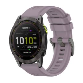 SILICONE Curea înlocuibilă pentru Garmin Enduro 3 violet