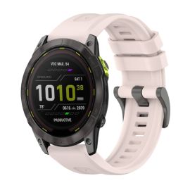 SILICONE Curea înlocuibilă pentru Garmin Enduro 3 roz deschis
