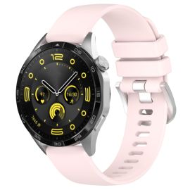 SILICONE Curea înlocuibilă pentru Huawei Watch GT 5 Pro 46mm / GT 6 Pro 46mm roz deschis