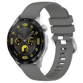 SILICONE Curea înlocuibilă pentru Huawei Watch GT 5 Pro 46mm / GT 6 Pro 46mm gri închis