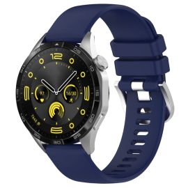 SILICONE Curea înlocuibilă pentru Huawei Watch GT 5 Pro 46mm / GT 6 Pro 46mm albastru închis