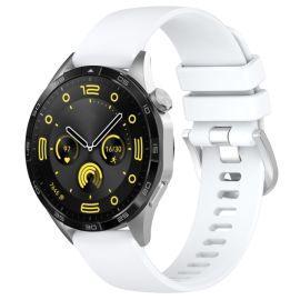 SILICONE Curea înlocuibilă pentru Huawei Watch GT 5 Pro 46mm / GT 6 Pro 46mm alb