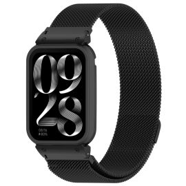 SET MILANESE Carcasă metalică ceas + curea Xiaomi Smart Band 9 Pro negru