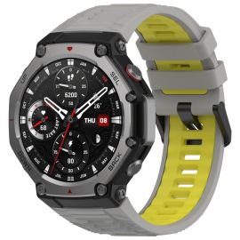 SPORT Curea din silicon înlocuibilă Amazfit T-Rex 3 GREY YELLOW