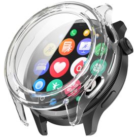 PC FULL COVER Capac din plastic cu sticlă pentru Xiaomi Watch S4 transparent