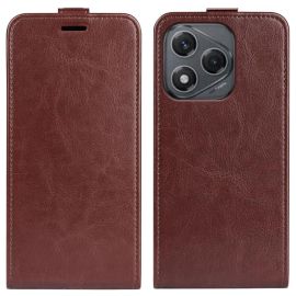 Husa tip carte pentru Honor 400 Smart 5G / Honor X7d, maro