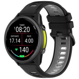SPORTY Curea de schimb din silicon Garmin Forerunner 970 negru-gri