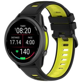 SPORTY Curea de schimb din silicon Garmin Forerunner 970 negru-verde