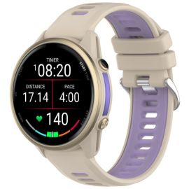 SPORTY Curea de silicon de schimb Garmin Forerunner 970 gri-violet