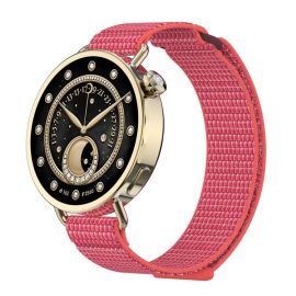 Brățară de schimb NYLON pentru Xiaomi Watch S4 41mm roz închis