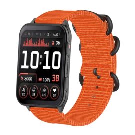 Curea NYLON Înlocuibilă pentru Garmin Venu X1 portocaliu