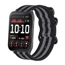 Curea de schimb NYLON pentru Garmin Venu X1 BLACK-GREY