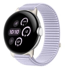 Curea NYLON înlocuibilă pentru Google Pixel Watch / Pixel Watch 2 / Pixel Watch 3 41mm / Pixel Watch 4 41mm violet