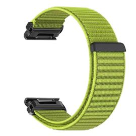 NYLON QUICK FIT Vymeniteľný remienok pre Garmin - Å¡Ãrka 22mm svetlozelený