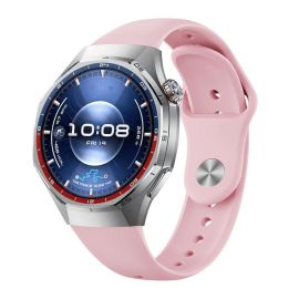 BUTTERFLY Curea de schimb pentru Huawei Watch GT 5 46mm / GT 6 46mm / Watch GT 5 Pro 46mm / GT 6 Pro 46mm roz