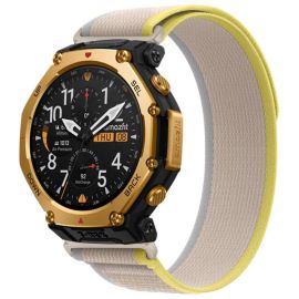 NYLON COLOR Curea de schimb pentru Amazfit T-Rex 3 Pro 48mm YELLOW-BEIGE