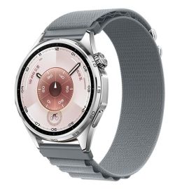 Curea NYLON de schimb pentru Huawei Watch GT 5 46mm / GT 6 46mm gri