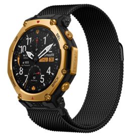 MILANESE Curelușă metalică pentru Amazfit T-Rex 3 Pro 48mm negru