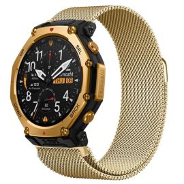 Curea metalică MILANESE pentru Amazfit T-Rex 3 Pro 48mm auriu