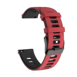 SPORTY Curea de silicon interschimbabilă Amazfit T-Rex 3 Pro 48mm RED-BLACK